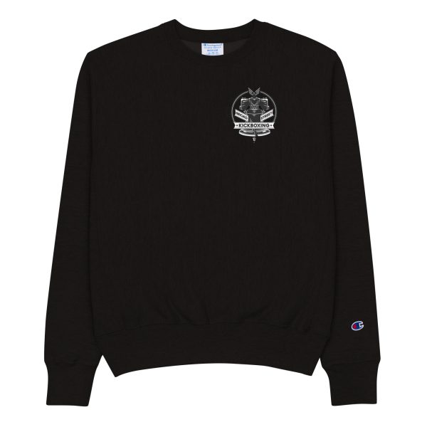 broad street kickboxing liberty bell champion crewneck front flat
