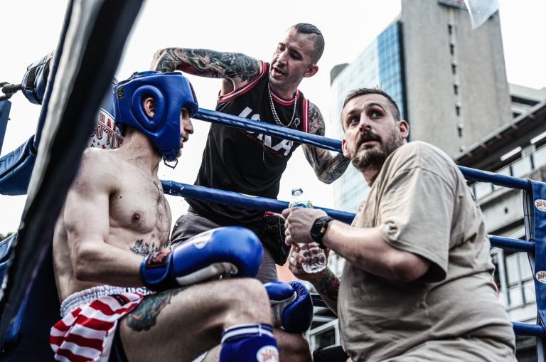 Philadelphia kickboxing coach leading Team USA corner at world championships - Broad Street Kickboxing Philadelphia kickboxing coach leading Team USA corner at world championships
