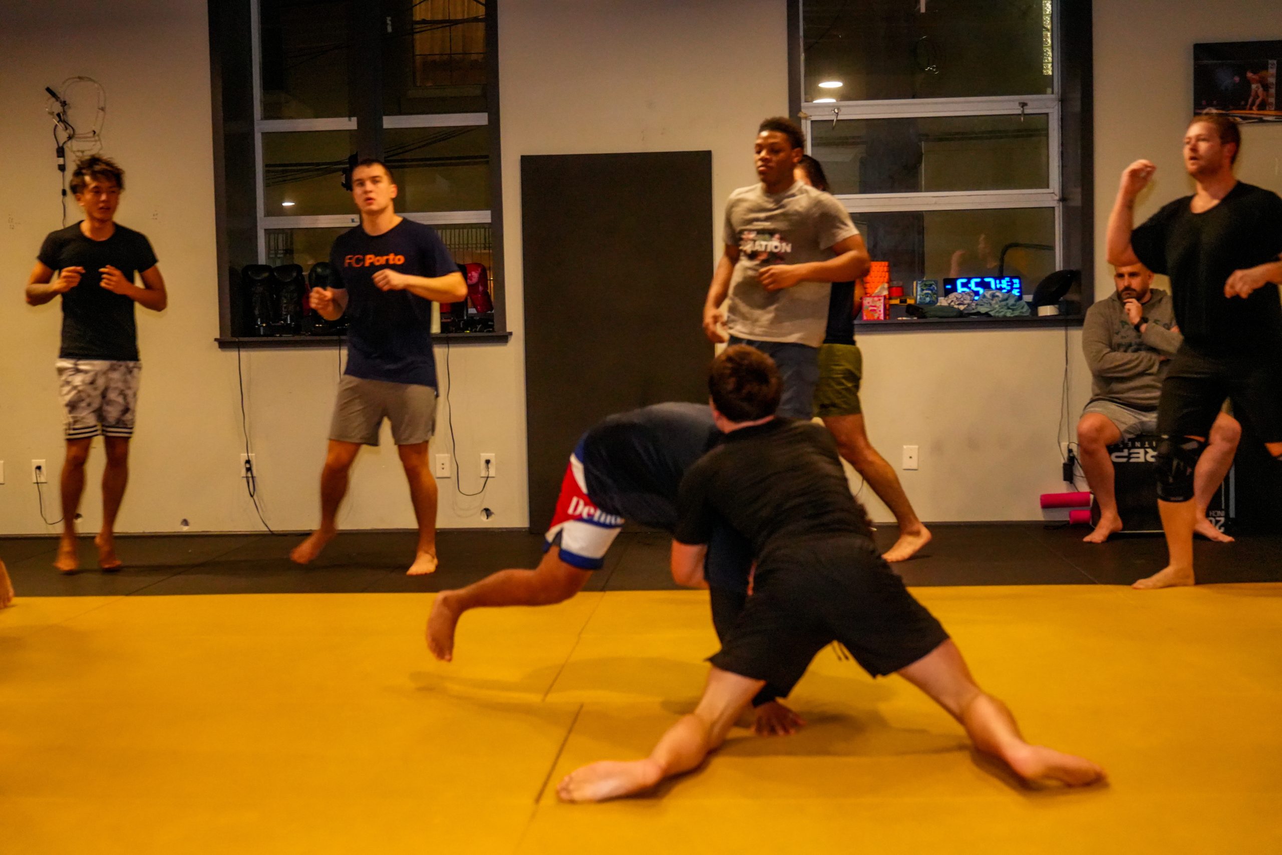 Wrestling Drill at BSK